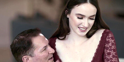 Stepdad takes his stepdaughter virginity