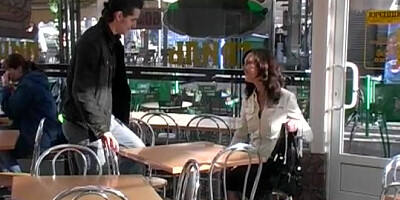 Gagged in the car on the way home