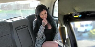 Fake Taxi Frustrated busty Candy Sexton wants drivers big cock