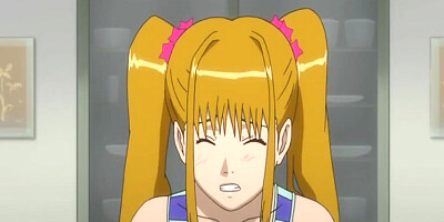 Bigboobs Japanese anime mom fucking bigcock in the restroom