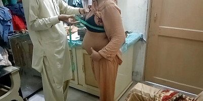 Lovely A Hot bhabhi comes in Tailor Shop