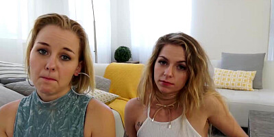 Alana Summers & Natasha Blue fucking daddy at the same time