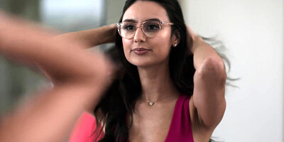Bad vision stepsister pranked into sex