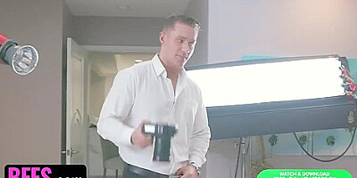 Play Bunnies In Latex Costumes April Snow, Jade Kush & Taylor Blake Take Turns Riding Cock