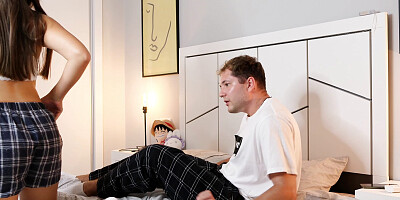 Step Brother Fucked Virgin Step Sister and Cum Inside Her Tight Pussy!