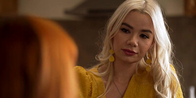 Angelica and Alex took their stepsons virgin cocks