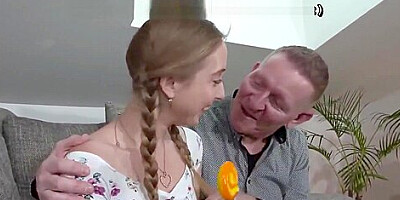 Young Girl Deflorated by Grandfather Best Friend