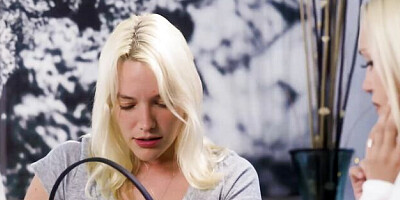 Prurient Kenna and Alex's girl on girl sex