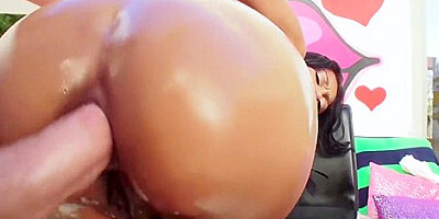 Yasmine De Leon Gagging Interracial Anal Fuck 13 Min