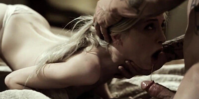 Teen stepdaughter lets stepdad fuck her