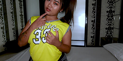 Cute Thai BBW fucked hard from behind