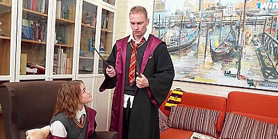 Martin Spell, Clittoria And Hermione Granger - Stimulosa Discovers A New Spell