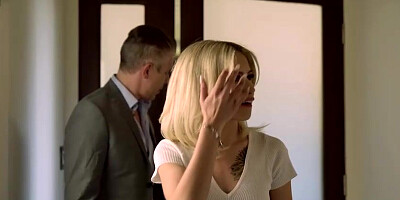 Small blond sweetheart, Kiara Cole is having casual hook-up with her married neighbor, during the day