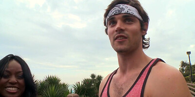 Beach cougars tempt a youthful stud