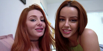 Lacy Lennon and Vanna Bardot family threesome