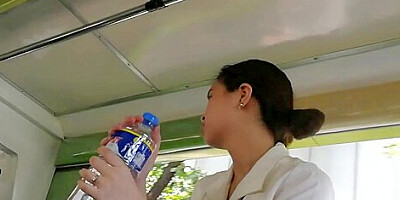 Jeep Boso - Hot College Students BLACK PANTY! Saraaap!