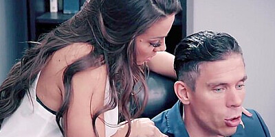 Abigail Mac And Mick Blue - Man Fucks Office Worker While His Secretary On A Large Table