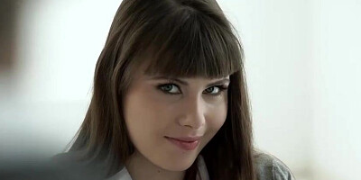 Ravishing COUGAR in glamour pantyhose, Christale Rock got jammed with 2 firm fuck-sticks, the other day