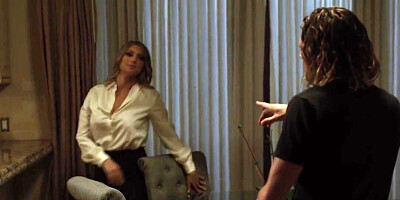Horny mother-in-law takes the stud's dick deep