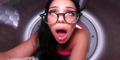 Julia De Lucia caught and fucked hard by a total perv