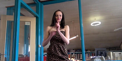 Tired stallion fucks his cock-hungry colleague