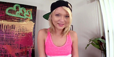 Skinny teen Dakota Skye gets her asshole banged hard