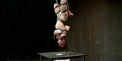 Claire Adams In Redhead Lesbian In Latex Lingerie Bound