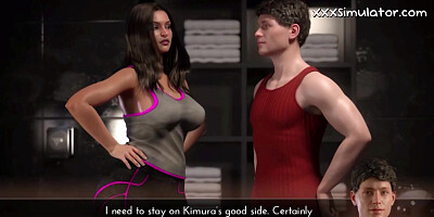 MILF & Young Boy Indecent Gym Desires