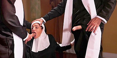 Busty Stepsister Anally Spitroasted By Two Hung Ministers