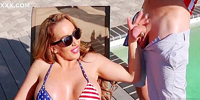 Stepmom teaches pervert Step son a lesson - Richelle Ryan