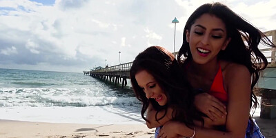 Sophia Leone & Mandy Flores in Bff Beach Sluts - 8thStreetLatinas