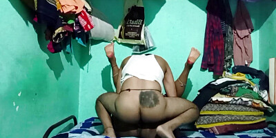 I find my little Indian stepsister',s anal hard sex doggystyle and show her my cock which is better