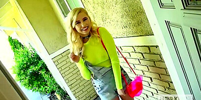 Cute Blonde Carolina Sweets Gets Fucked Hard By Bryan Gozzling