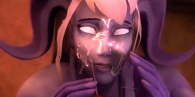 3 DIMENSIONAL honey is getting pulverized stiff in the arena and bellowing from sheer pleasure during an climax