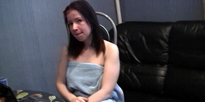 Caught her watching porn so she blew me