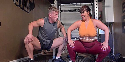 Big Booty Spanish Milf Montse Seduces Her Personal Trainer