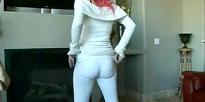 DANI DANIELS PADDLED WHITE TIGHTY ALISON MILLER (2015)