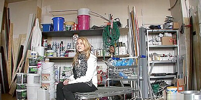 Nice 18YO Czech Girl in a GangBang with Bukkake1