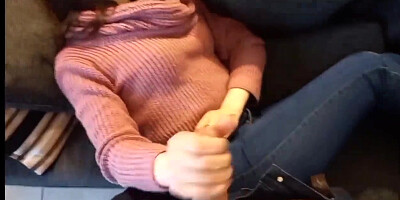 My sister-in-law-in-law's anus gets steamy after a few swallows and she bj's my chisel while my wifey is away (POINT OF VIEW)