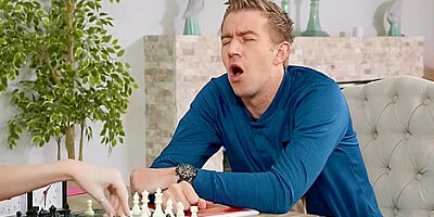 Hipster Plays Chess With Pussy - Khloe Kapri