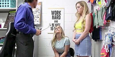 Busty Blonde Thieves