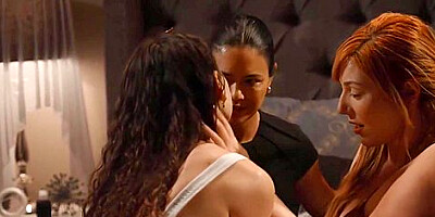 Dana Vespoli, Liz Jordan And Lauren Phillips In Coed Joins Milf Lesbian Couple To Learn