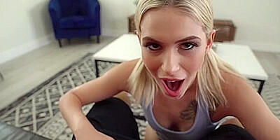 Stepsis To Stepbro, I Just Want To See If Its Bigger Than My Boyfriends! - Codey Steele And Kiara Cole