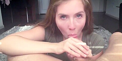 Hot and Sensual BJ at Home with Lena Paul