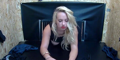 Huge-Titted Golddigger Let Nail her Cock-Squeezing Vulva