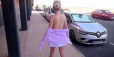 Mila Amour Nude At The Public Beach