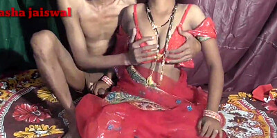 Hot BDSM night for amateur Indian wife from horny male