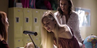 Woman has threesome with stepdaughter and teacher