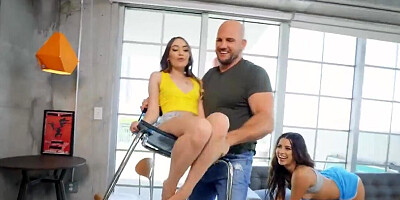 J-Mac fucks Kylie Rocket and Sera Ryder on camera