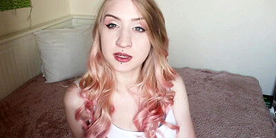 Aurora Fingers Both of Her Holes